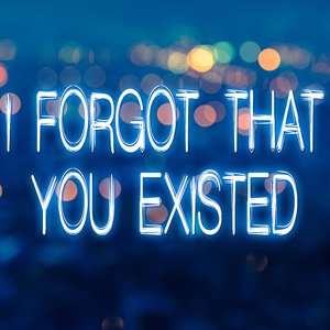 I Forgot That You Existed (Instrumental)