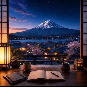 Quiet Fuji Focus Green