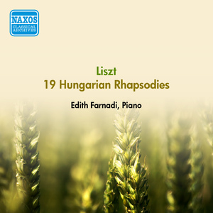 19 Hungarian Rhapsodies, S244/R106:No. 11 in A Minor
