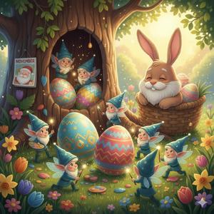 Der Osterhase und die Zauberwichtel