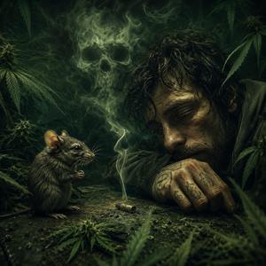 Une souris verte