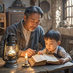 父亲的烛光A-王雍军