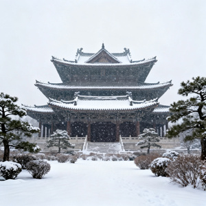 故园雪又落