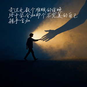 走过无数个难眠的夜晚终于学会和那个不完美的自己握手言和