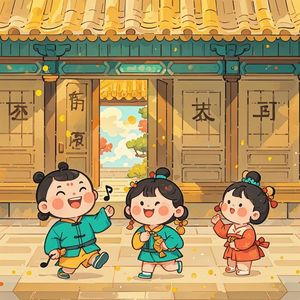 国学成语儿歌《按兵不动》