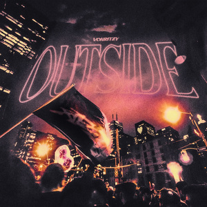 Outside