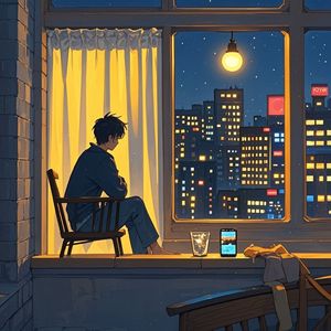 窗沿的灯火-莓