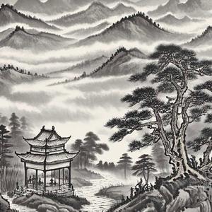 笔墨纸砚的平和旋律