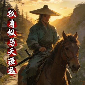 孤身纵马天涯远