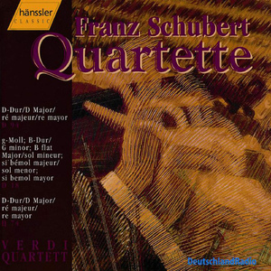 String Quartet No. 1 in G Minor / B-Flat Major, D. 18:II. Menuetto - Trio