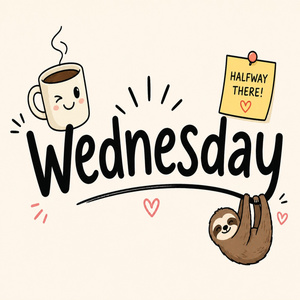 Wednesday, it turns today.