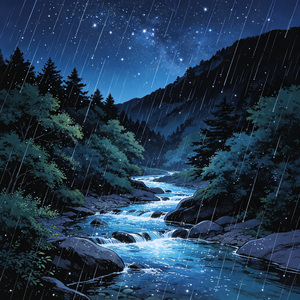 睡觉 舒适的雨声