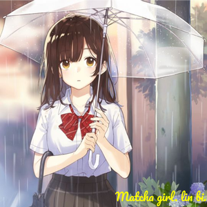 雨の中の感情の糸