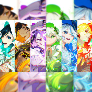 七国巡游：重逢的轨迹（原神原创同人曲） 伴奏