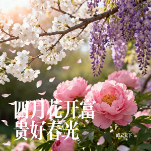 四月花开富贵好春光