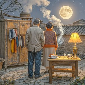 时光里的背影-空气