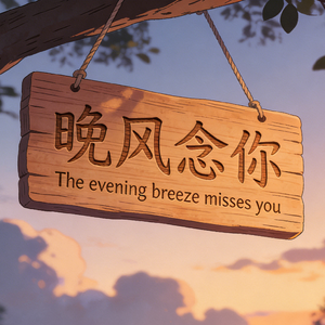 晚风念你
