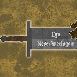 Never kneel again