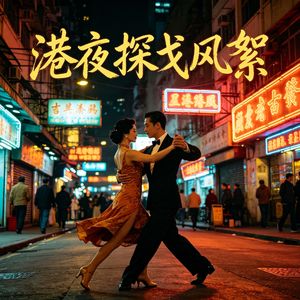 夜色书香探戈华尔兹