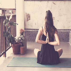 微妙的在家冥想心情