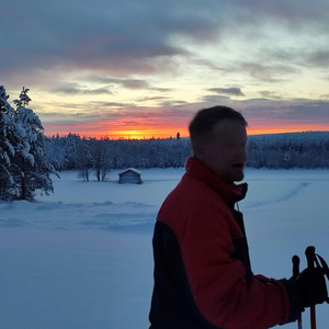 Mä hiihdän (52 astetta pakkasta)