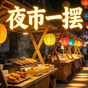 夜市一擺