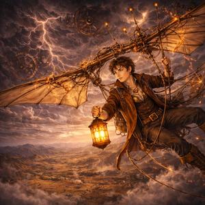 James and the Clockwork Storm