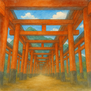 Vermilion Jazz Tunnel