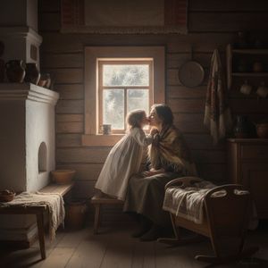 Заплаканные глазоньки