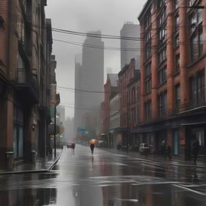 其实雨不大只是声音太嘈杂而已