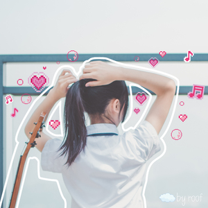 她周围有粉色泡泡诶 （Prod by FAT TIGER）