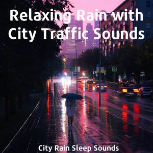 Relaxing Rain with City Traffic Sounds - Part 8