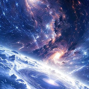 霓虹坍缩惊艳星河