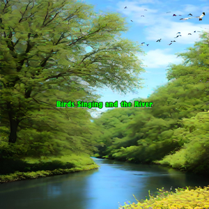 The Sound of the River in the Forest