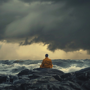 Calma Reconfortante Con Trueno Y Lluvia