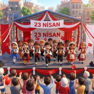 23 Nisan Geldi /Ana Okulu