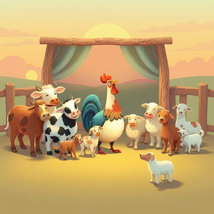 Үй жануарлары сөйлейді