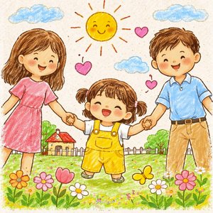 엄마 아빠 사랑해요