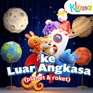 Ke Luar Angkasa (Planet & Rocket)