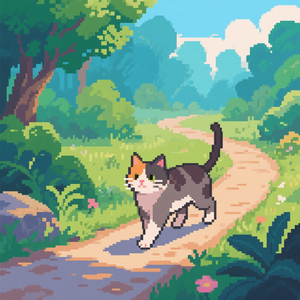 Along the Little Path