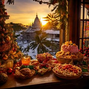 Si Santa Moabot Na (Pasko, Cebuano, AI-assisted)