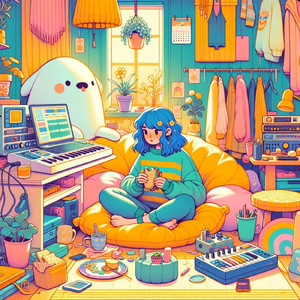 リラックスできるお洒落なカフェっぽい睡眠用BGM