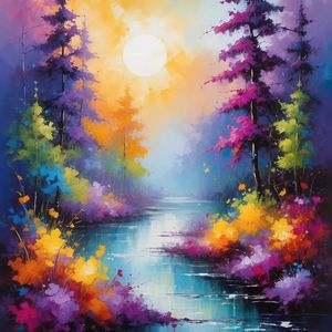 花瓣雨中的舞蹈