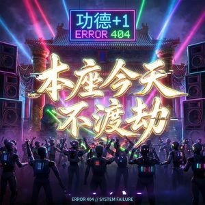 本座今天不渡劫#百万奖金AI创作大赛+主题三：年轻就是要玩抽象