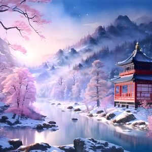 雪落时·旧梦来