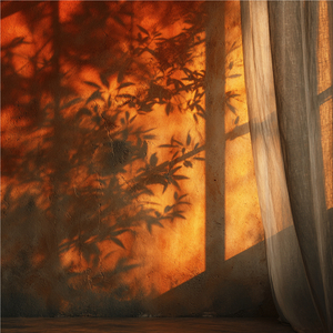 Evening whisper of leaves