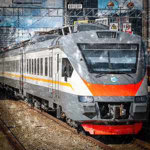 На платформе