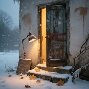 《旧痕里的雪》