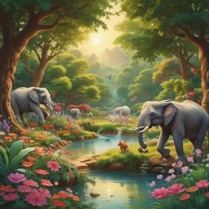 जंगल की ज़िन्दगी by @expressivenerdrap146