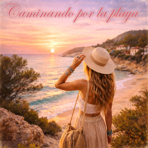caminando por la playa